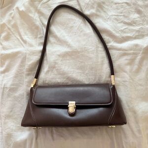 Elegant Brown Shoulder Bag